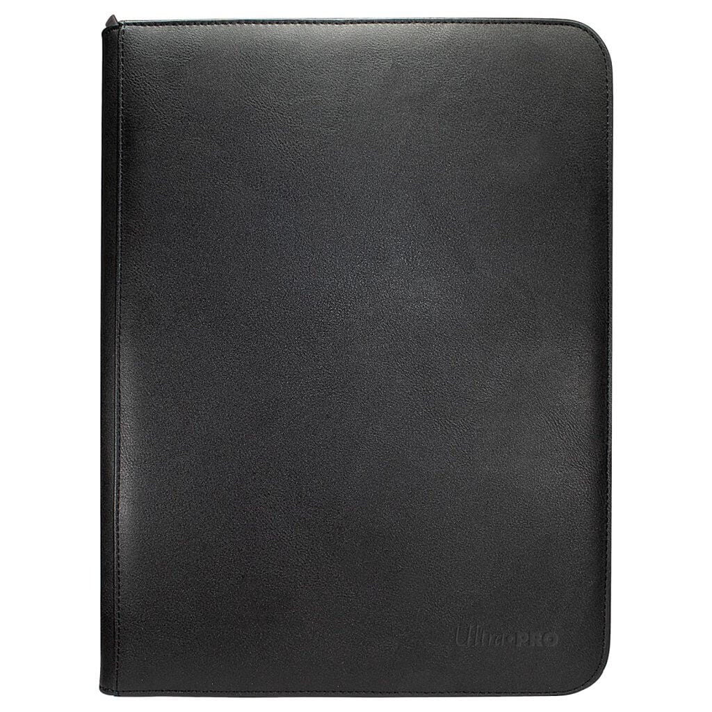 ULTRA PRO Binder - Vivid 9-Pocket Zippered Pro-Binder: Black