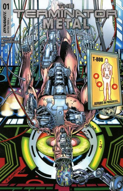 The Terminator: Metal #1 Bob Layton Variant Comic