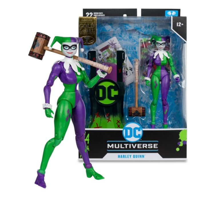 Batman - Harley Quinn (Jokerized) DC Multiverse Gold Label 7" Scale McFarlane Action Figure