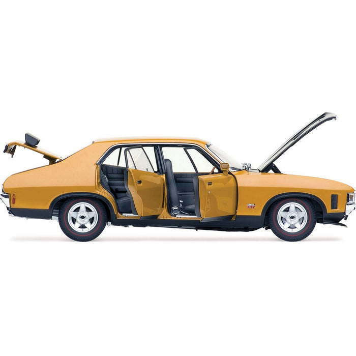 Classic Carlectables Ford XA Falcon RPO83 Sedan Summer Gold, 1:18 Scale Diecast Model Car