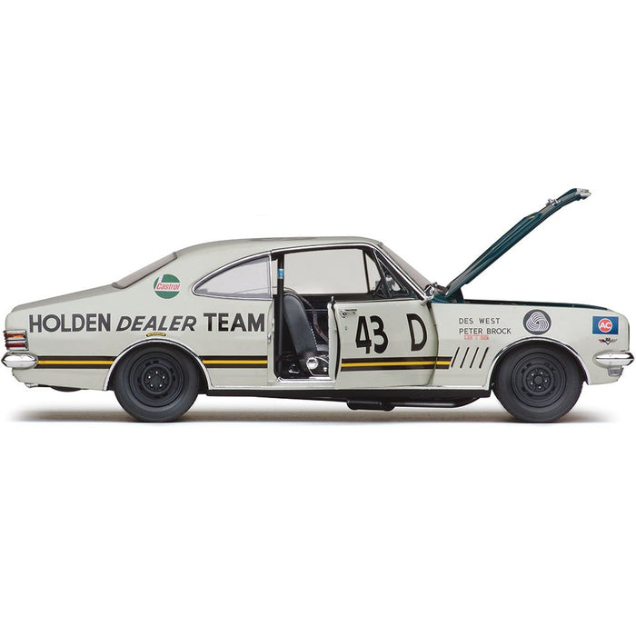 Classic Carlectables Holden HT Monaro 1969 Bathurst 43D, 1:18 Scale Diecast Model Car