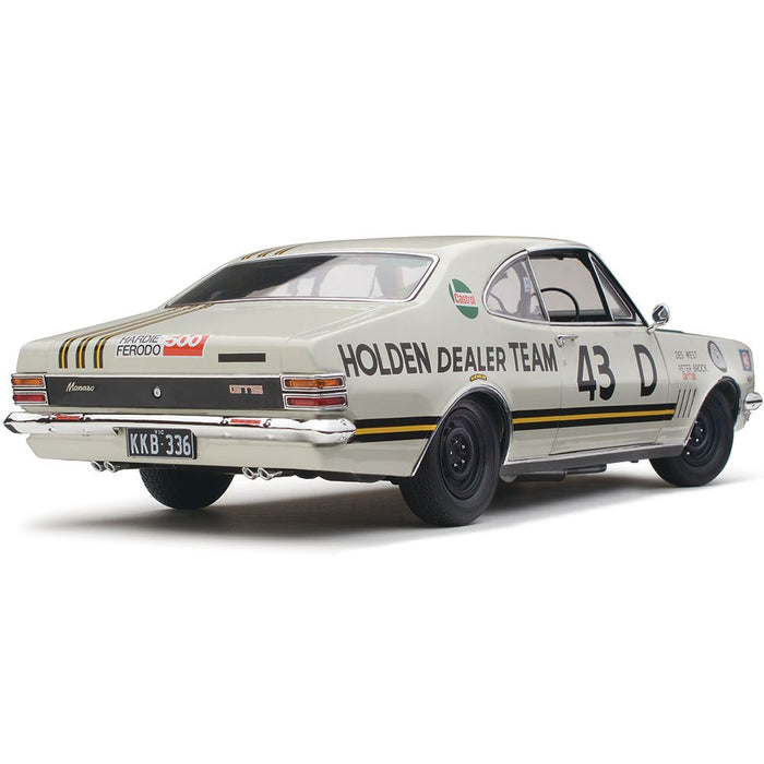 Classic Carlectables Holden HT Monaro 1969 Bathurst 43D, 1:18 Scale Diecast Model Car