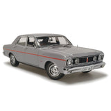 Classic Carlectables Ford XT Falcon GT Frosted Pewter, 1:18 Scale Diecast Model Car
