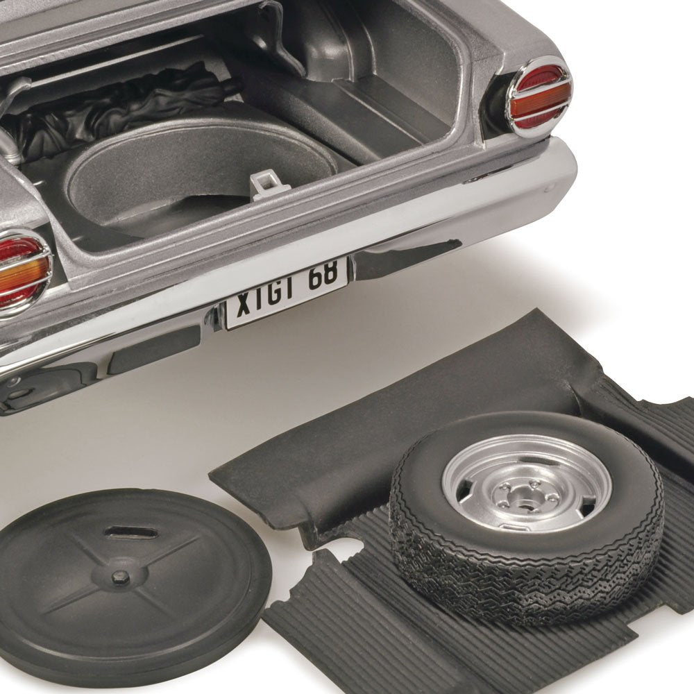 Classic Carlectables Ford XT Falcon GT Frosted Pewter, 1:18 Scale Diecast Model Car