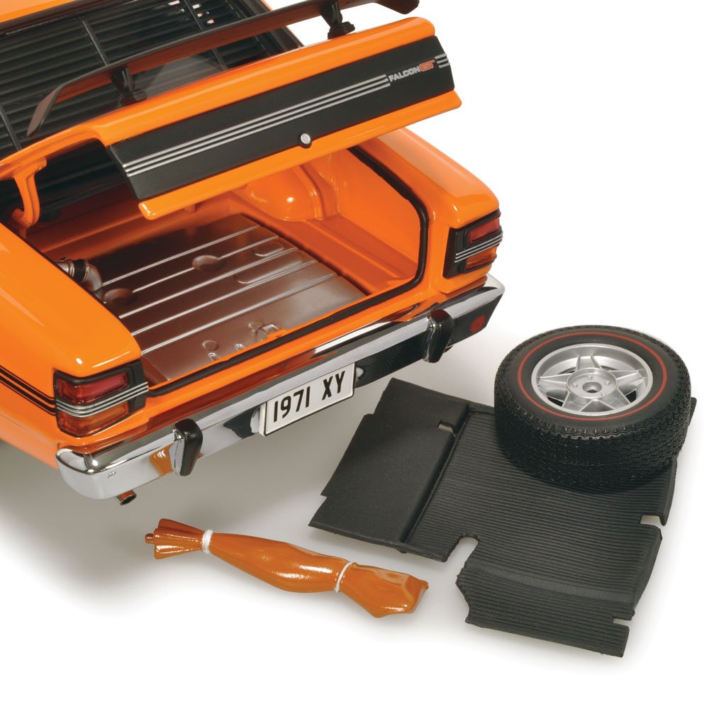 Classic Carlectables Ford XY Falcon GT-HO Phase III Raw Orange, 1:18 Scale Diecast Model Car