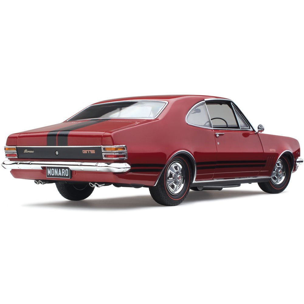 Classic Carlectables Holden HT Monaro GTS 350 Spanish Red, 1:18 Scale Diecast Model Car