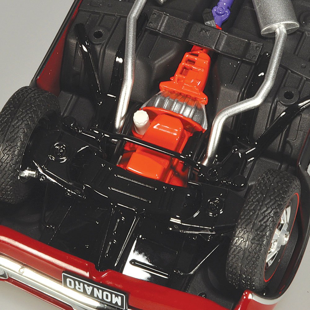 Classic Carlectables Holden HT Monaro GTS 350 Spanish Red, 1:18 Scale Diecast Model Car