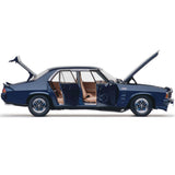 Classic Carlectables Holden HZ GTS Sedan Nocturne Blue Metallic (308ci Engine), 1:18 Scale Diecast Model Car
