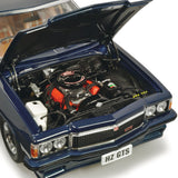 Classic Carlectables Holden HZ GTS Sedan Nocturne Blue Metallic (308ci Engine), 1:18 Scale Diecast Model Car