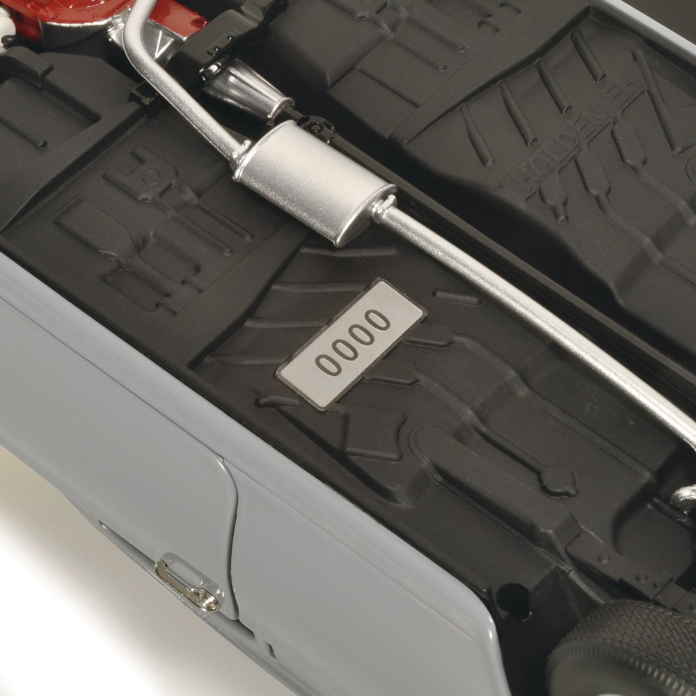 Classic Carlectables Holden EH Panel Van Gundagai Grey, 1:18 Scale Diecast Model Car