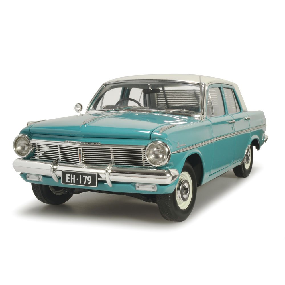 Classic Carlectables Holden EH Special Aqua Turquoise, 1:18 Scale Diecast Model Car