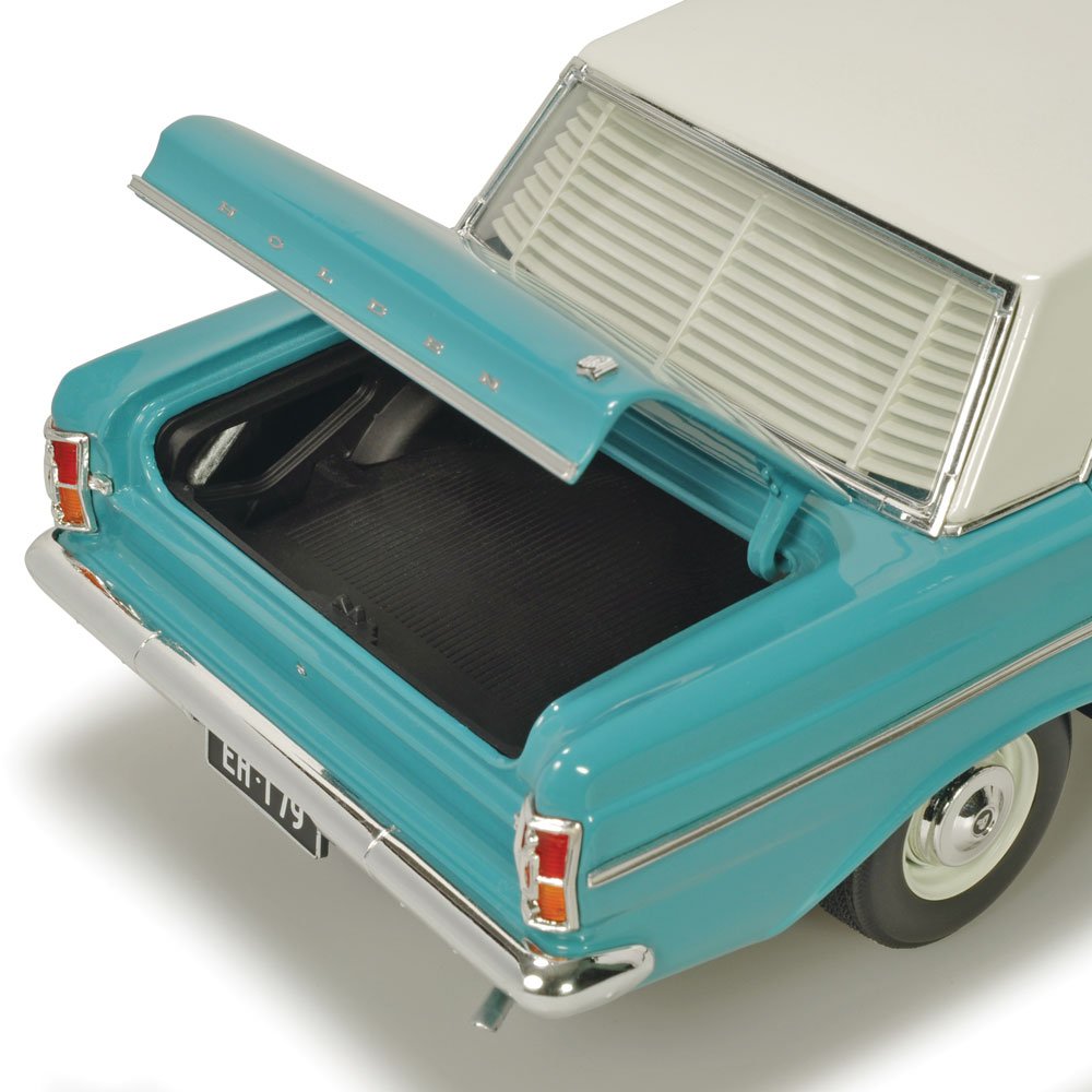 Classic Carlectables Holden EH Special Aqua Turquoise, 1:18 Scale Diecast Model Car