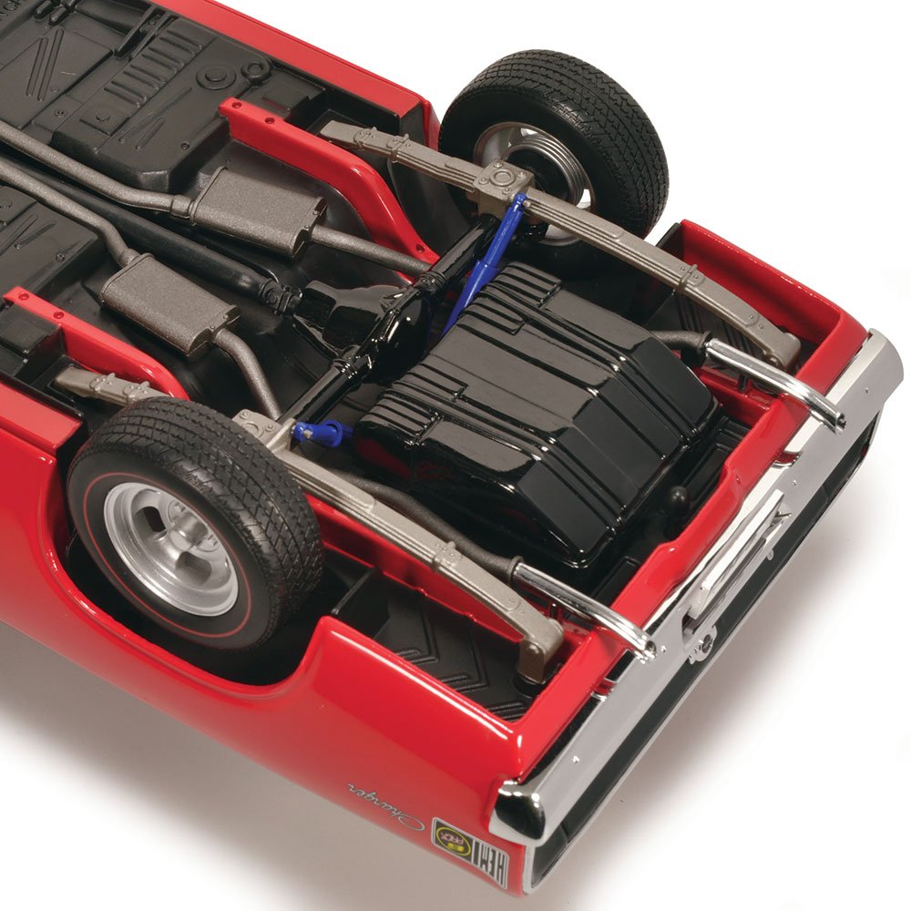 Classic Carlectables E49 Charger Vintage Red E49 'Small Tank', 1:18 Scale Diecast Model Car