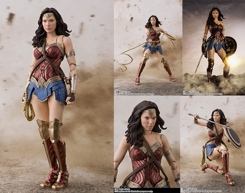 S.H.Figuarts Justice League Wonder Woman Action Figure