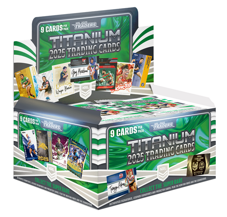 2025 TLA Traders Titanium NRL Rugby League Box - PREORDER