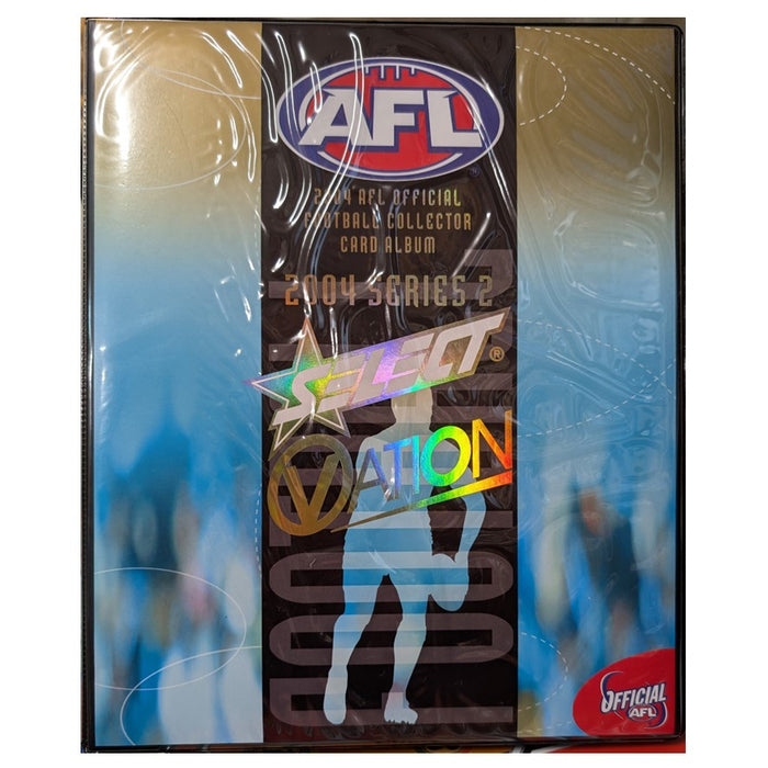 2004 Select AFL Ovation Official Collector Album & 162 Card Set