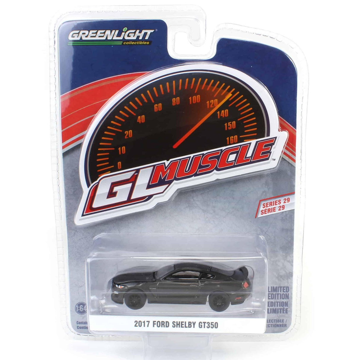 2017 Ford Shelby GT350, GL Muscle, 1:64 Scale Diecast Car