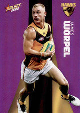 2022 Select Footy Stars AFL PURPLE Parallel Cards - Cards PP1 to PP151 - Pick Your Card