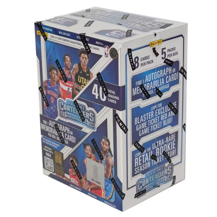 2023-24 Panini Contenders Basketball 5-Pack Blaster Box