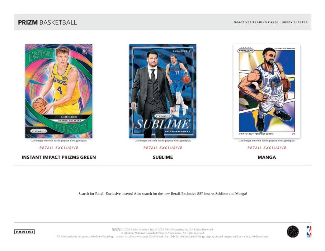 2024-25 Panini Prizm Basketball 6-Pack Hobby Blaster Box