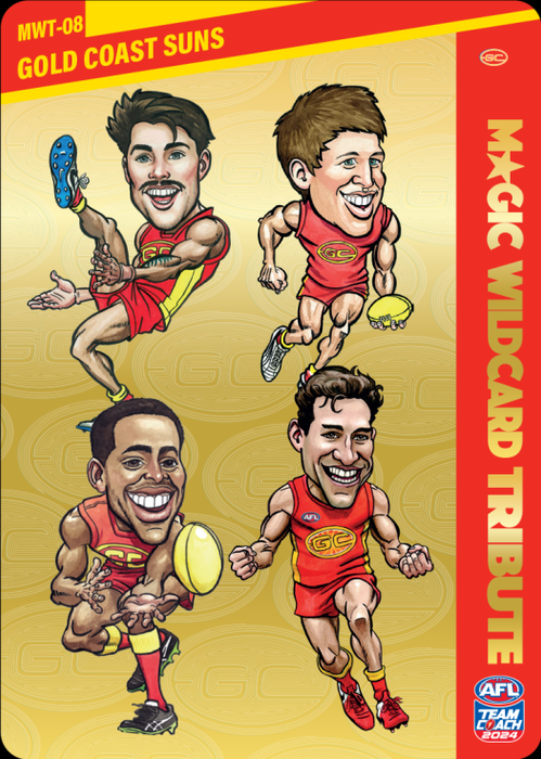 Gold Coast Suns, GOLD Magic Wildcard Tribute, 2024 Teamcoach AFL