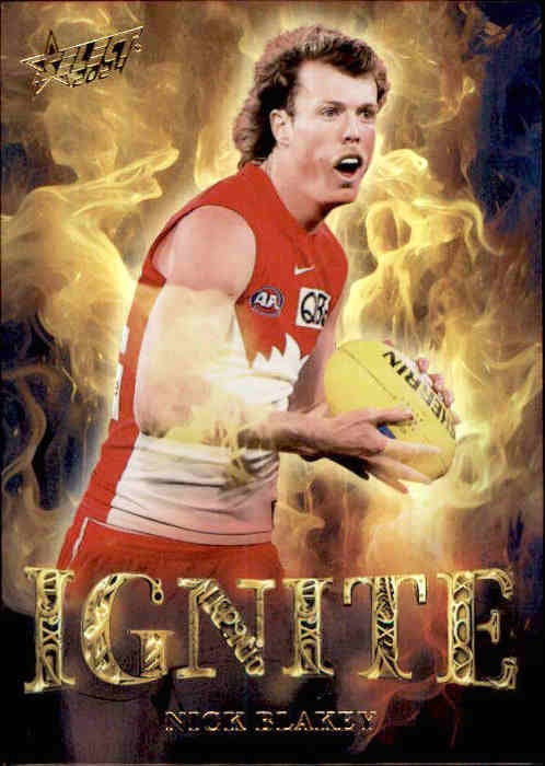 Nick Blakey, IGG61, Ignite Gold, 2024 Select AFL Footy Stars