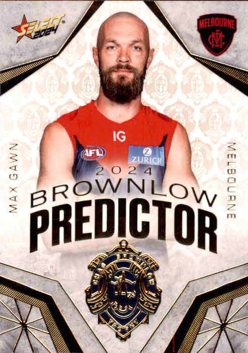 Max Gawn, Gold Brownlow Predictor, 2024 Select AFL Footy Stars