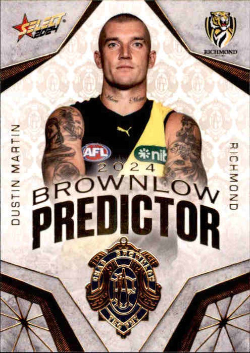 Dustin Martin, Gold Brownlow Predictor, 2024 Select AFL Footy Stars