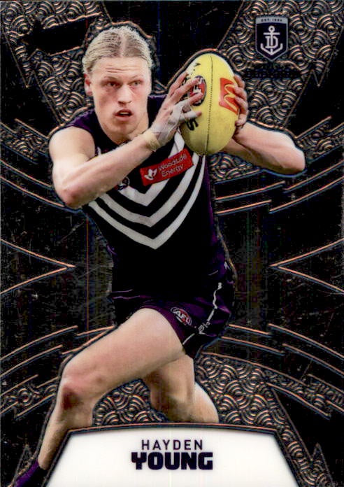 Hayden Young, LTR59, Luminous Thunderbolt Refractor, 2024 Select AFL Footy Stars