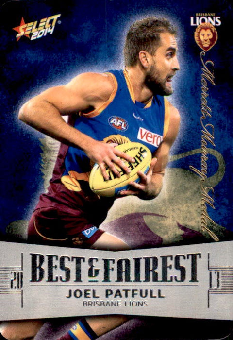 Joel Patfull, Best & Fairest, 2014 Select AFL Champions