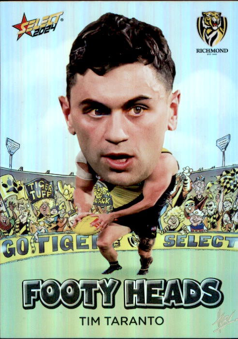 Tim Taranto, FH70, Footy Heads, 2024 Select AFL Footy Stars