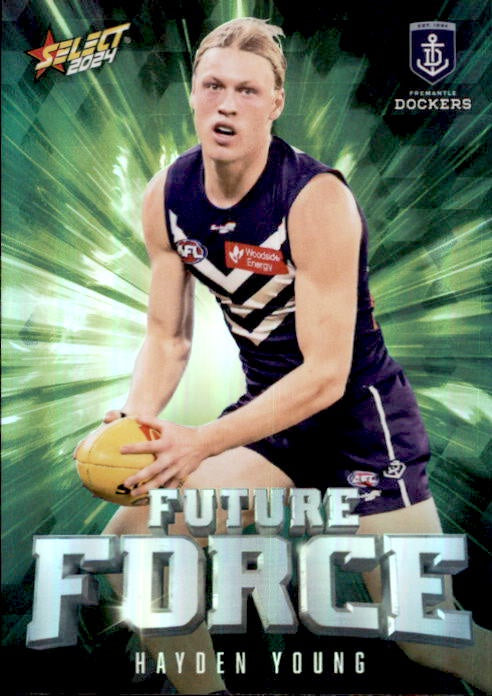 Hayden Young, FFG30, Future Force Green, 2024 Select AFL Footy Stars