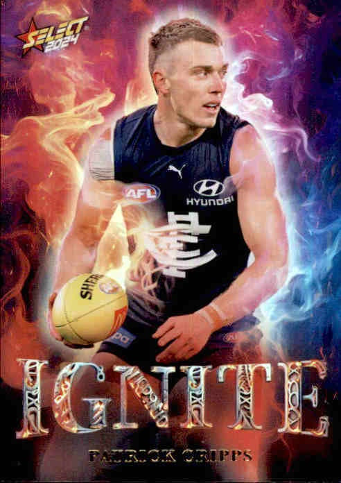 Patrick Cripps, IG10, Ignite, 2024 Select AFL Footy Stars