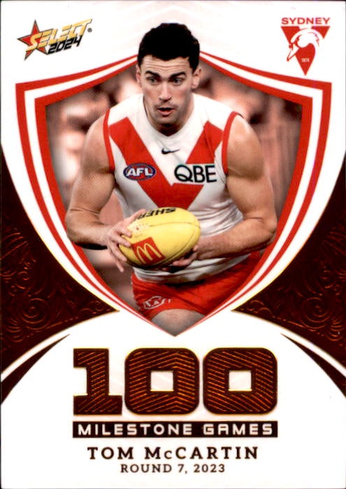 Tom McCartin, MG93, Milestone, 2024 Select AFL Footy Stars