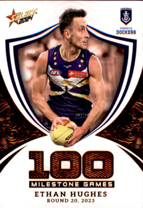 Ethan Hughes, MG37, Milestone, 2024 Select AFL Footy Stars