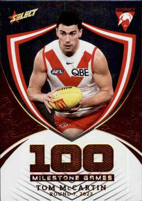 Tom McCartin, MGH93, Milestone Hobby, 2024 Select AFL Footy Stars