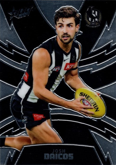 Josh Daicos, LT69, Luminous Thunderbolt, 2024 Select AFL Footy Stars