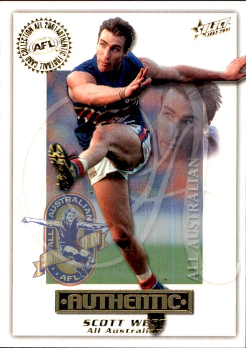 Scott West, All Australian, 2001 Select AFL Authentic