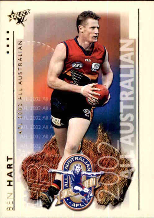 Ben Hart, All-Australian, 2003 Select AFL XL