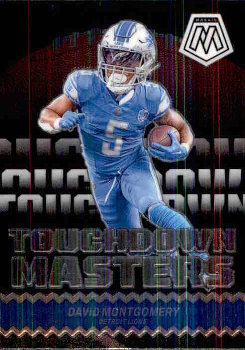 David Montgomery, Touchdown Masters, 2024 Panini Mosaic Football NFL