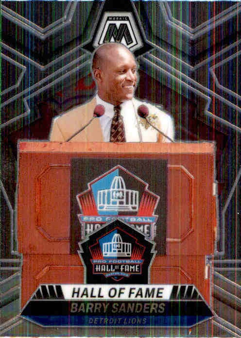 Barry Sanders, #291, 2024 Panini Mosaic Football NFL