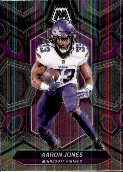 Aaron Jones, #142, 2024 Panini Mosaic Football NFL