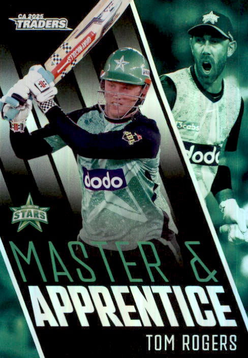 Tom Rogers, Master & Apprentice, 2025-26 TGI TLA CA Cricket Traders