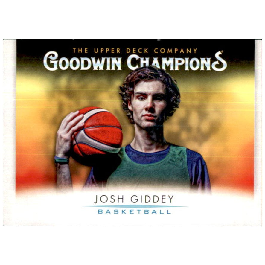 Josh Giddey, #86, 2021 UD Goodwin Champions