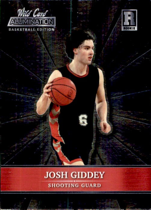 Josh Giddey, RC, 2022 Wildcard Alumination Basketball