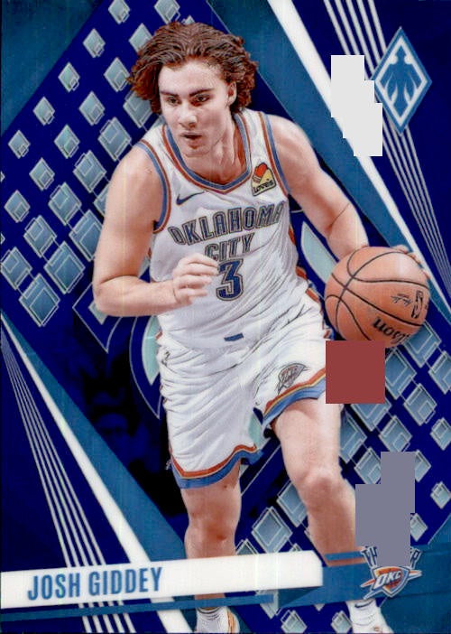 Josh Giddey, Blue,  /35, 2023-24 Panini Phoenix Basketball NBA