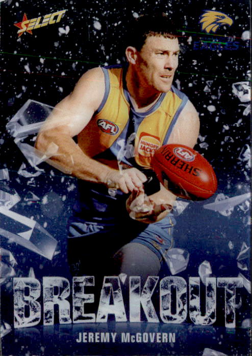 Jeremy McGovern, B83, Breakout, 2025 Select AFL Footy Stars