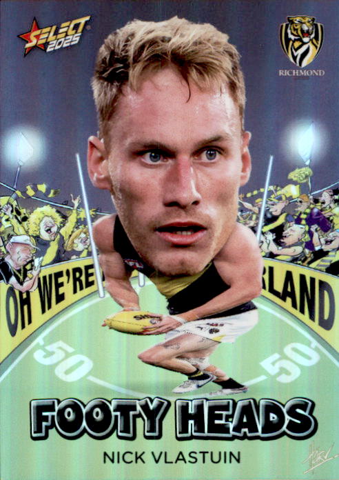 Nick Vlastuin, FH84, Footy Heads, 2025 Select AFL Footy Stars
