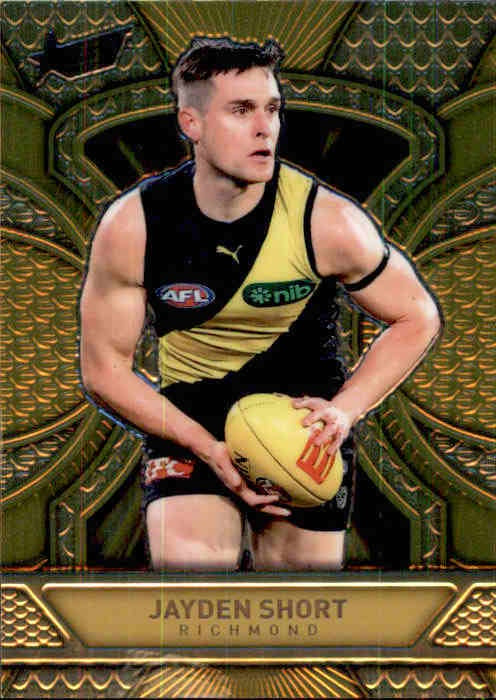 Jayden Short, LDG166, Luminous Dragon Scales Refractor Gold, 2025 Select AFL Footy Stars