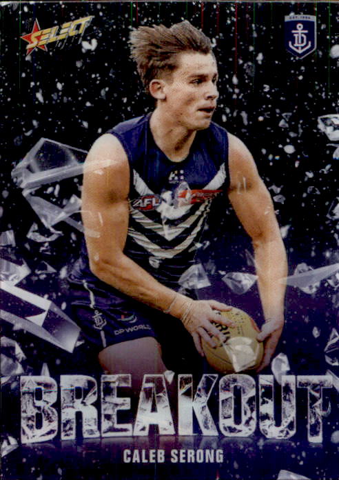 Caleb Serong, B30, Breakout, 2025 Select AFL Footy Stars